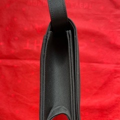 FOXEYブラックプリーツバッグの画像