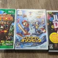 今すぐ使える！Wii本体➕ソフト3本セットの画像
