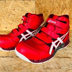 アシックス　未使用品安全靴　25.5　の画像