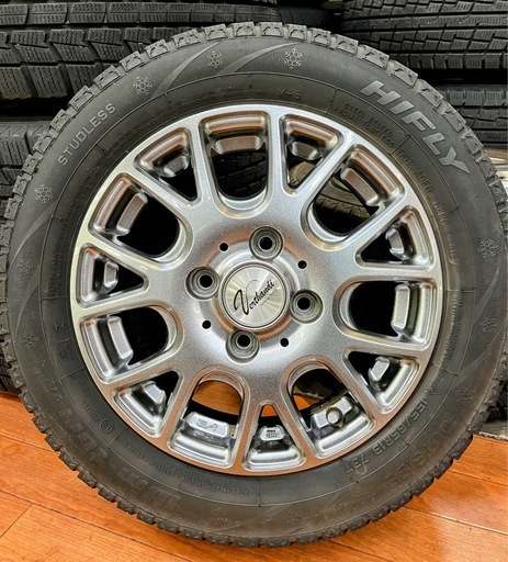 13インチスタッドレスタイヤホイールセット【リサイクルマート下関店】