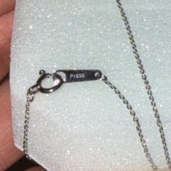 お取引先決定(՞ . .՞)"オルゴールジュエリーボックス+プラチナネックレスの画像