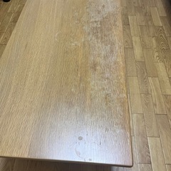 ニトリ　折りたたみローテーブルの画像