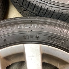 ⭐️軽にどうぞ❗️⭐️13インチ タイヤアルミ❗️の画像