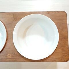 犬の食器 1ヶ月使用の画像