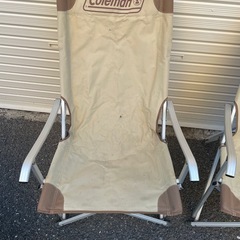 キャンプ　アウトドア　ハイバックチェア　折りたたみ椅子の画像