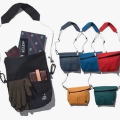  【未使用】ジップサコッシュ BELLWOODMADE ベルウッドメイドの画像