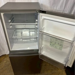 【月末最終セール】【6ヶ月保証】AQUA 2ドア冷蔵庫 AQR-13K 2021年製126Lの画像