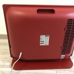 電気　温風ヒーターの画像