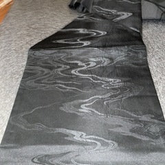 正絹 名古屋帯 弔辞用 の画像