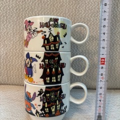 マグカップ　ディズニー　ハロウィン　３つまとめ　の画像