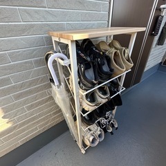 【あげます】シューズラックの画像