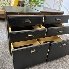 無料　キャスター付きサイドチェスト/引き出し収納の画像