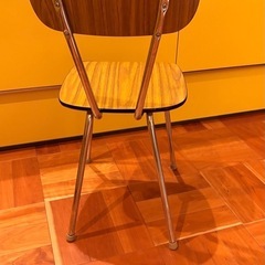 "TAVO" Style Kitchen Chair / BROWN 1960's オランダの画像