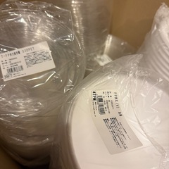 エフピコ　発泡容器　丼　フタ付　100セット　
テイクアウト　おまけありの画像