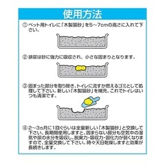 【4袋】流せる木製猫砂の画像