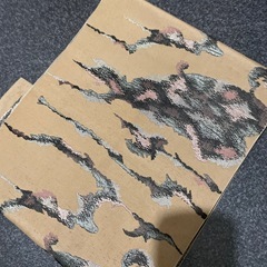 名古屋帯 正絹 紬地 の画像