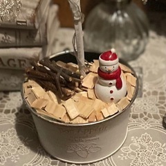 ◇ハンドメイド◇シンプルis Best♪卓上クリスマスツリー（周りの雑貨は含まれません、中央のツリーの置物のみの出品です）の画像