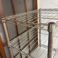 ステンレスラック高さ約160センチ の画像