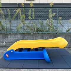Little Tikes（リトルタイクス）すべり台・大（イエロー&ブルー）の画像