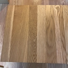 無印良品　木製サイドテーブルベンチ　2個セットの画像