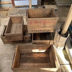 木箱セットの画像