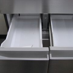 （★1台限り★ジモティー特典あり★自動製氷付きの★）日立　５ドア冷蔵庫４７０L　２０２４年製　R-HS47SG　60ｃｍ幅　シルバー　真ん中冷凍室　自動製氷付き　高く買取るゾウ八幡東の画像