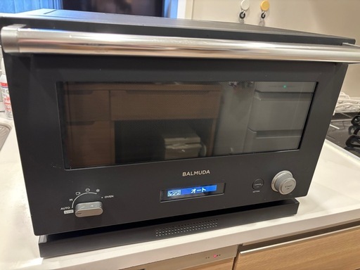 バルミューダ　BALMUDA K04A-BK 中古のオーブンレンジ