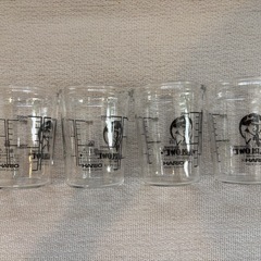 MARLOWE　マーロウ　空き瓶 ガラス瓶 空きビーカー 4個 まとめの画像