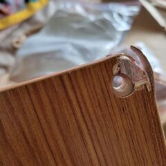 猫用ケージ 2段 木製 未使用の画像