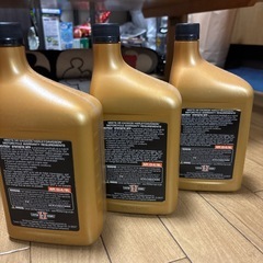 バイク　エンジンオイル未開封3本セットの画像