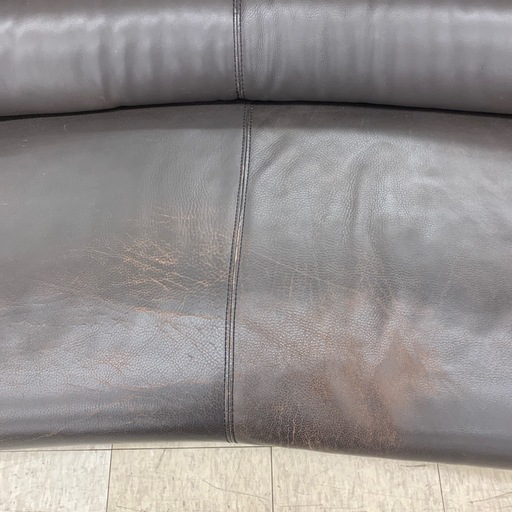 【ジモティー割引で最大15％OFF⭐️】2人掛けソファー　ブラウン