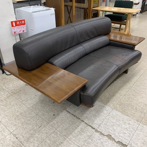 【ジモティー割引で最大15％OFF⭐️】2人掛けソファー　ブラウン