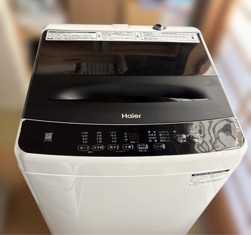全自動洗濯機　ハイアール 4.5kg 　JW-U45B-K 美品