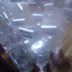 ボトル入り金魚(3匹)、メダカ(5匹)、ヌマエビ(20匹以上)、ドジョウ(3匹)、タナゴ(2匹)追加品出ししました。の画像