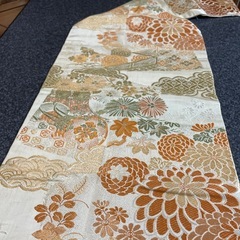 正絹名古屋帯  アンティーク調 美品の画像