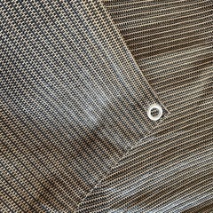 サンシェード　日除け 480×100cm 茶色　ブラウン　の画像