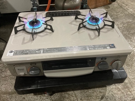 リンナイ　ほぼ未使用　LPガスコンロ　おすすめ