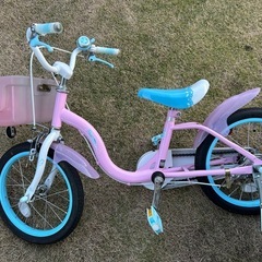 ひろがるスカイ！プリキュアの自転車の画像
