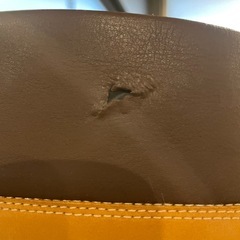 キャメルスエードロングブーツの画像