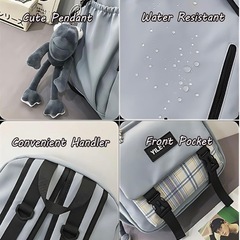 リュックサック バックパック ジュアルバッグリュック 大容量 軽量 赤 防水 多機能
の画像