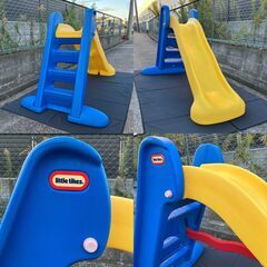 Little Tikes（リトルタイクス）すべり台・大（イエロー&ブルー）の画像