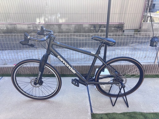 【名古屋市引取】Cannondale クロスバイク ブルホーン化
