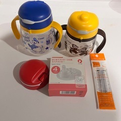 ベビー用品（離乳食グッズ、哺乳瓶など）まとめ売りの画像