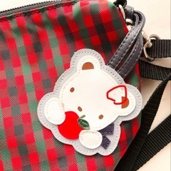 ファミリア　ショルダーバッグ　赤の画像