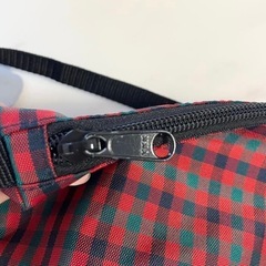 ファミリア　ショルダーバッグ　赤の画像