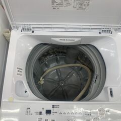 リサイクルショップどりーむ天保山店　No4879 洗濯機　東芝　２０２０年製　4.5㎏容量　1人暮らしにオススメ🎵の画像