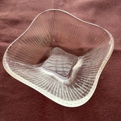 ガラス製　中鉢  角形　5個まとめ売りの画像