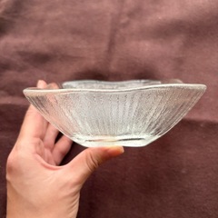 ガラス製　中鉢  角形　5個まとめ売りの画像