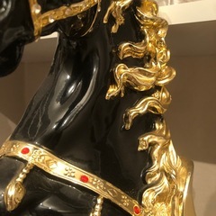 【11/30日迄割引】ゴールド　オブジェ　置物の画像