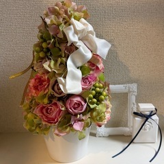 1個500円アーティフィシャルフラワーアレンジ の画像